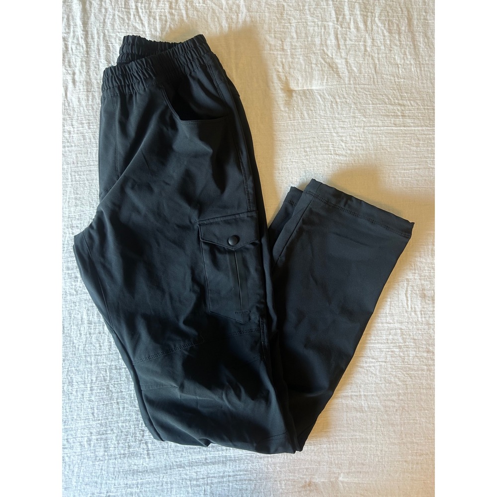 Columbia Straight Leg Cinch Hiking Active Pant Black Medium